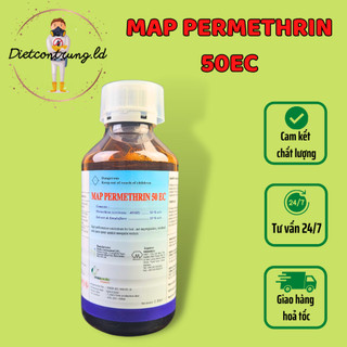 Chế phẩm diệt muỗi nhập khẩu trực tiếp MAP PERMETHRIN 50EC - chai 1000ml