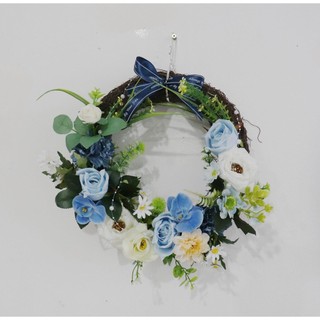 Vòng cỏ bện handmade-trang trí decor