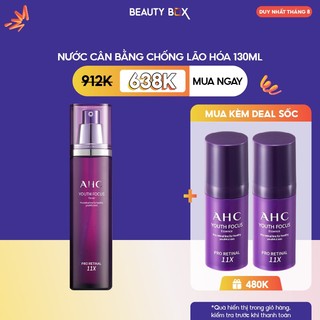Nước Cân Bằng Làm Trẻ Hóa Da AHC Youth Focus Toner 130Ml