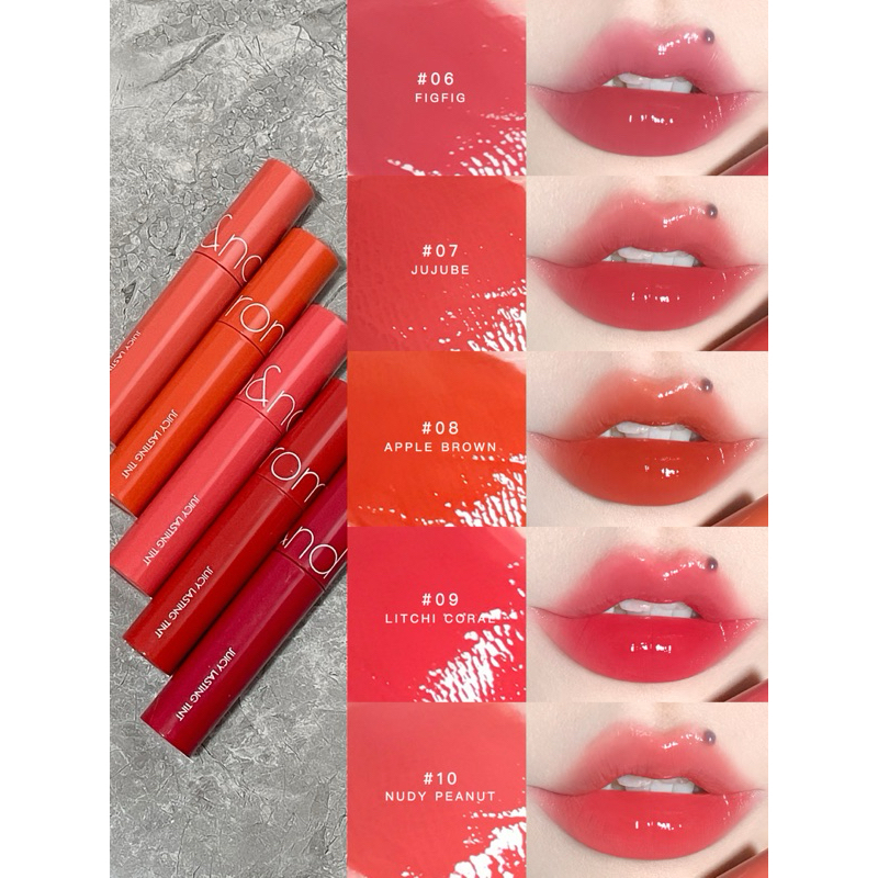 [CHÍNH HÃNG] Son kem Tint Bóng Hàn Quốc Romand Juicy Lasting Tint 5.5g | BigBuy360 - bigbuy360.vn