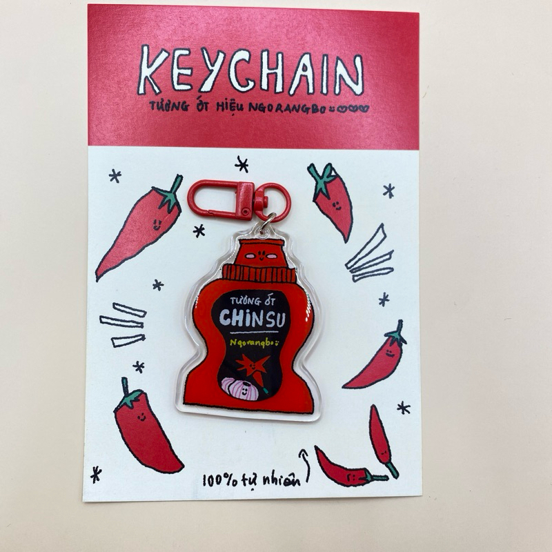 Keychain - Móc khóa Chinsu - Ngorangbo.artwork