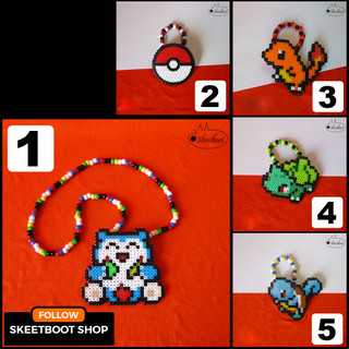 Vòng kandi perler pokemon các loại - phụ kiện rave edm festival raver kandi perler DJ
