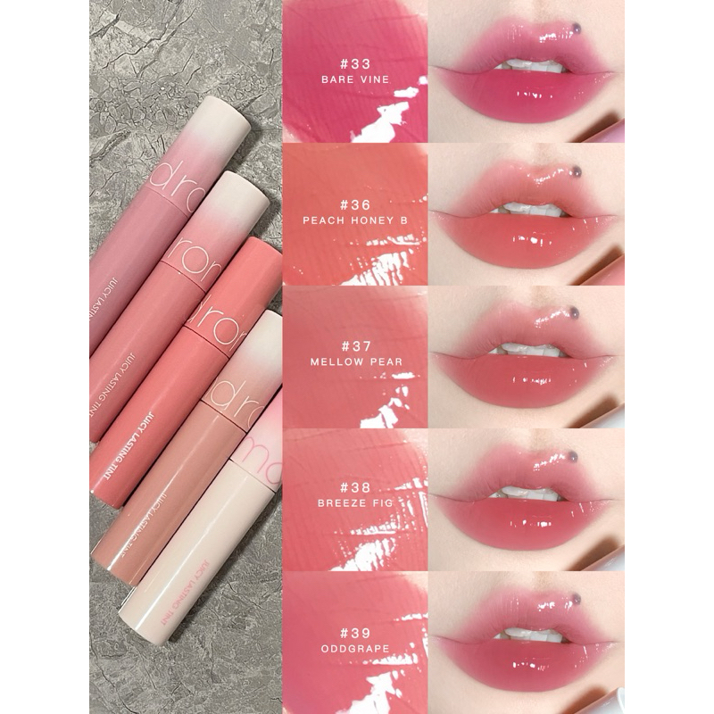 [CHÍNH HÃNG] Son kem Tint Bóng Hàn Quốc Romand Juicy Lasting Tint 5.5g | BigBuy360 - bigbuy360.vn