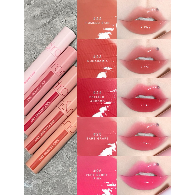 [CHÍNH HÃNG] Son kem Tint Bóng Hàn Quốc Romand Juicy Lasting Tint 5.5g | BigBuy360 - bigbuy360.vn