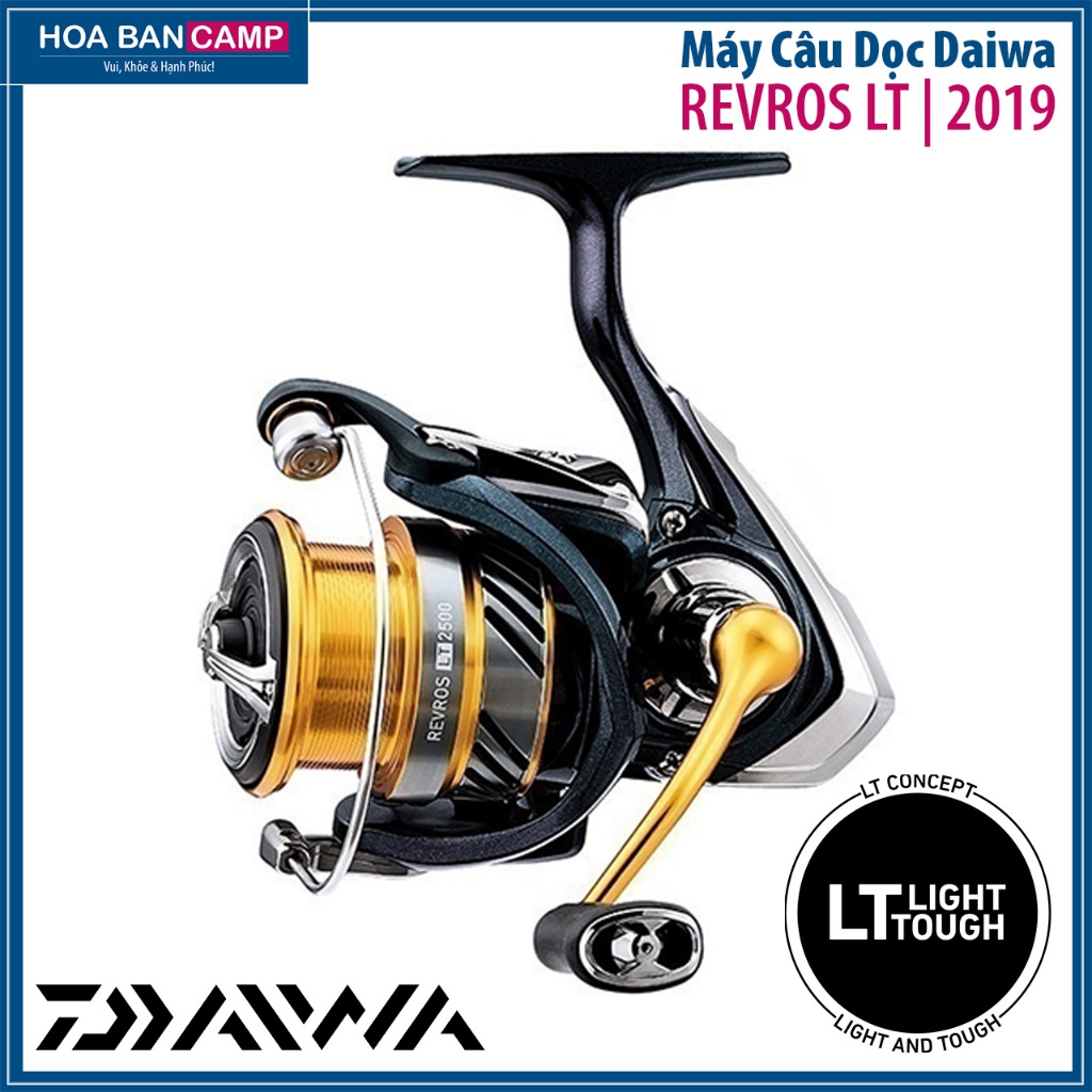 Máy Câu Dọc Daiwa REVROS LT | 2019 - Size 1000-5000