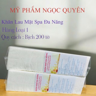 Khăn lau spa/Giấy vuông Lau Mặt Spa