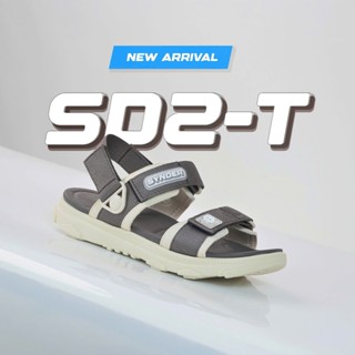 Giày Sandal SYNDER Nam Nữ SD2-T Màu BE NÂU Đế Bằng [  TẶNG CHAI VỆ SINH GIÀY ]