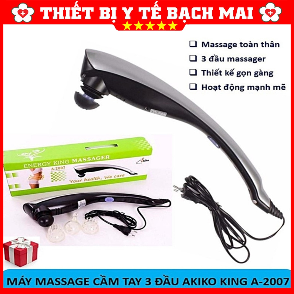 💥Máy Mát Xa 💥 Máy Massage Cầm Tay Nhật Bản Akiko A-2007