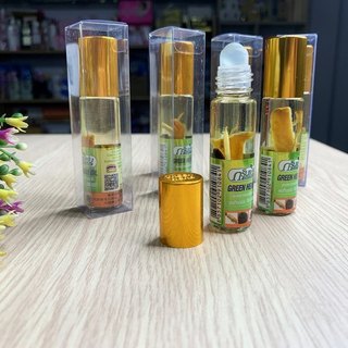 1 Chai dầu lăn sâm thái lan nắp vàng