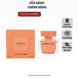 [ Chính Hãng ] Nước Hoa Nữ Narciso Rodriguez Narciso Ambree ( Ambree Cam) EDP 90ml - Full Box | Tom Perfume