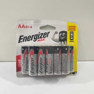 Pin AA  Alkaline 1.5v Energizer E91/LR6 (Xuất xứ Singapore) Loại vỉ 12viên