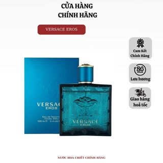[ Chính Hãng ] Nước Hoa Nam Versace Eros Man EDT 100ml - Full Box | Tom Perfume