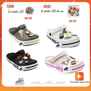 Dép sục nữ cross bánh mì nam KORO chống trơn trượt đi mưa đi biển êm chân siêu bền BAYA