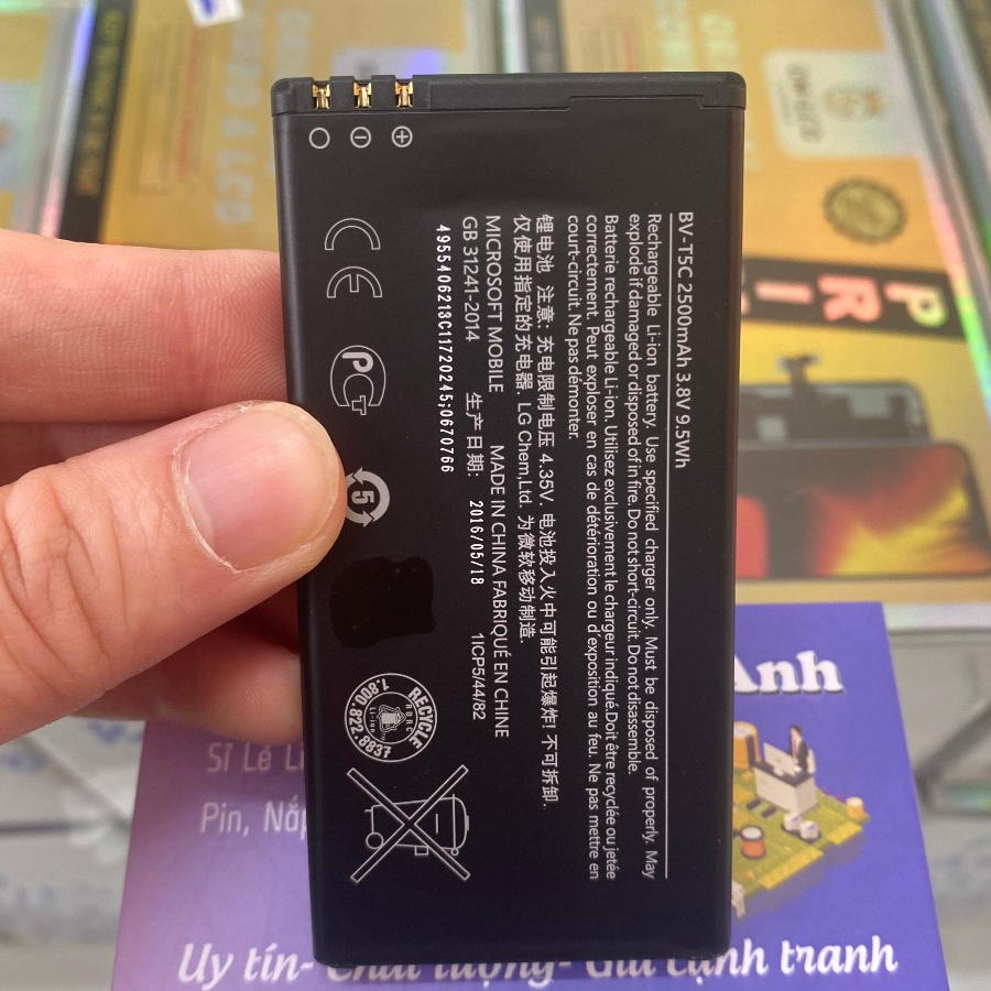 Pin Nokia Lumia 640 (BV-T5C) loại 1