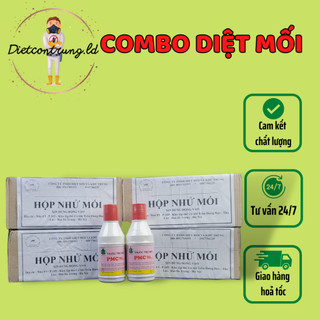 COMBO 4 hộp nhử mối + 2 PMC lây nhiễm diệt mối cả đàn