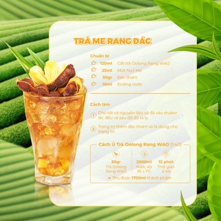 Trà Oolong Rang WAO (1kg) pha trà sữa oolong nướng đậm vị cực thơm