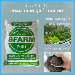 Phân trùn quế hữu cơ sfarm cao cấp