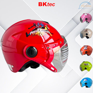 Mũ bảo hiểm trẻ em bktec bk14 dành cho bé từ 5-10 tuổi - bé nặng dưới 30kg - vòng đầu 52-54cm - kitty - siêu nhân