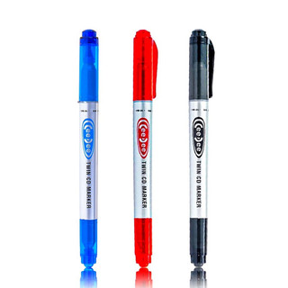 COMBO 2 BÚT LÔNG DẦU 2 ĐẦU CD PM-04