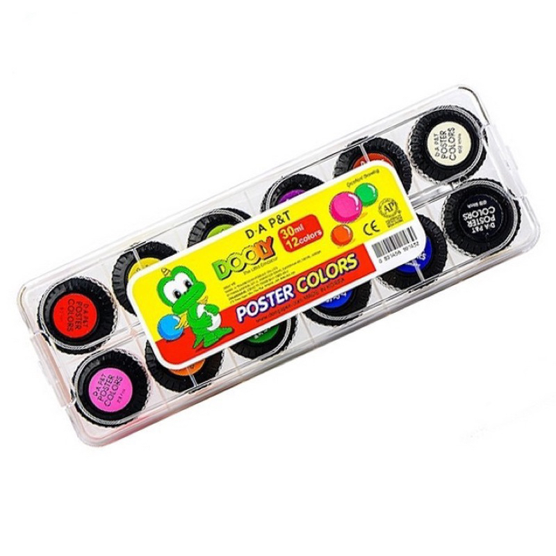 MÀU VẼ DOOLY 12 MÀU ( 10cc,30cc)