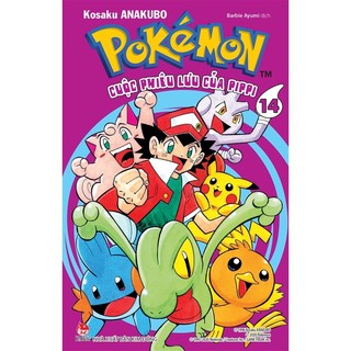 Sách - Pokémon - Cuộc phiêu lưu của Pippi tập 14