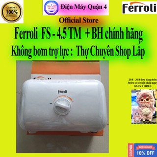 Máy Nước Nóng Trực Tiếp FERROLI RITA 4.5 / Rita FS-4.5 TM -RITA FS-4.5TM - Rita FS TM - RITA FS-4.5TE
