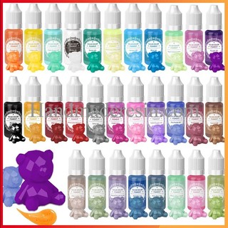 Bộ 12 màu đục pha Resin AB, Resin UV