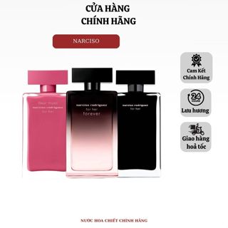 [ Chính Hãng ] Nước Hoa Nữ Narciso Rodriguez For Her Forever, Fleur Musc, Narciso Đen 100ml - Full Box | Tom Perfume