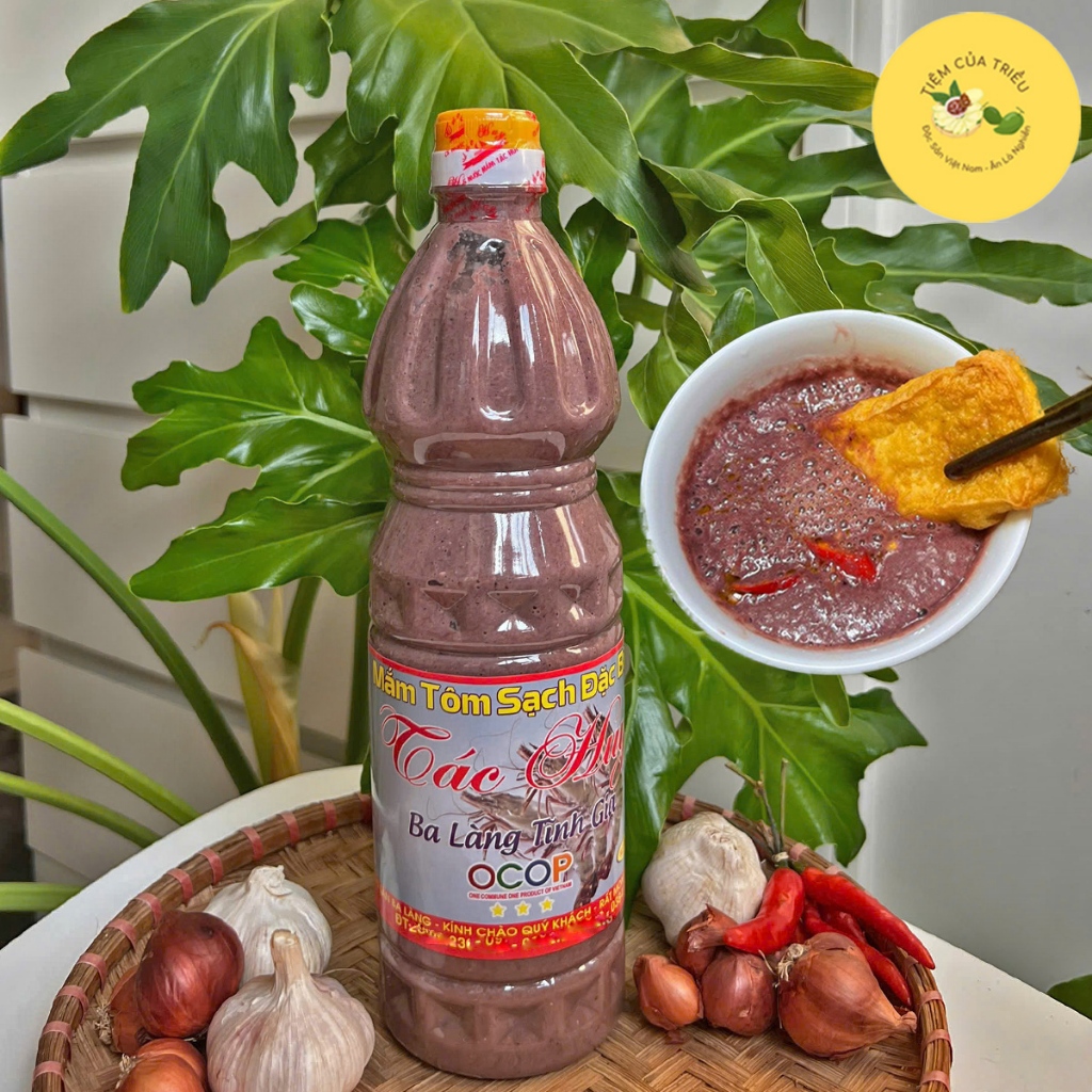 Mắm Tôm Ba Làng Thanh Hóa OCOP 1kg 500g 300g 120g Loại Đặc Biệt, Mắm Tôm Ngon, Mắm Tôm Bắc