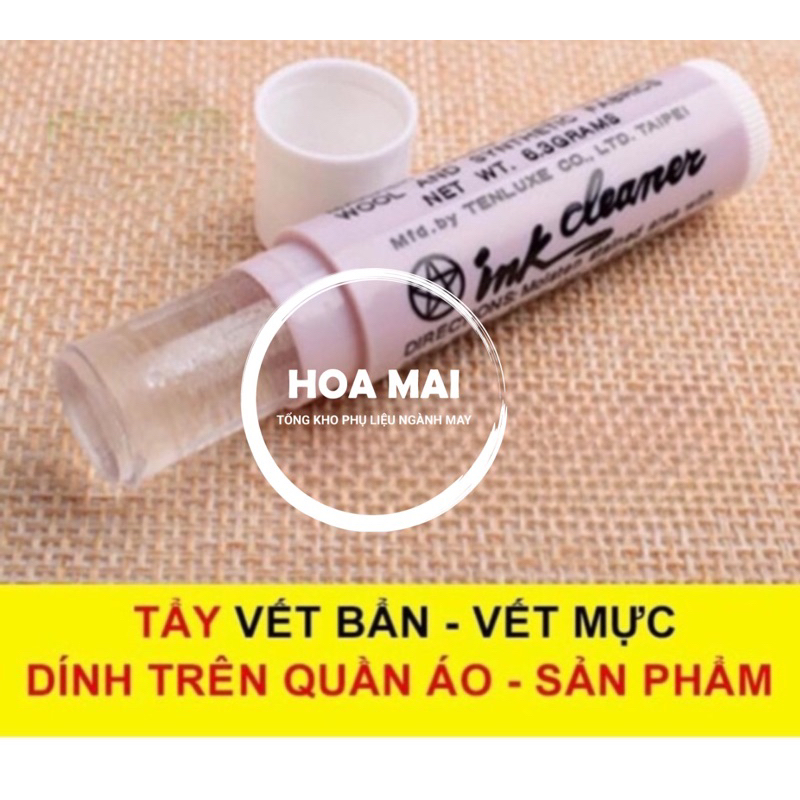 Son tẩy mực bút bi trên vải