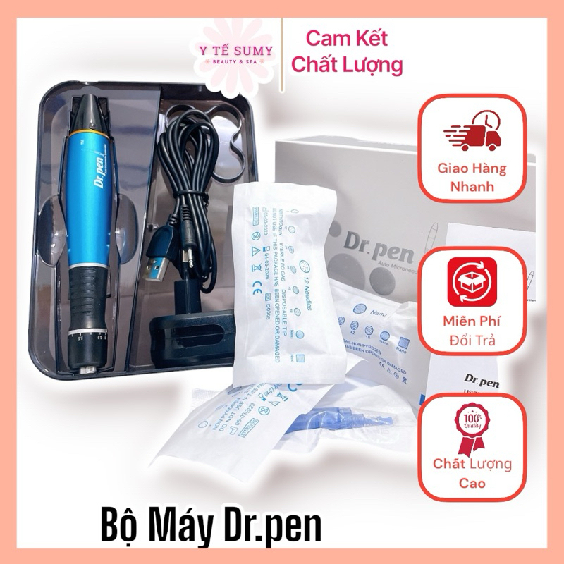 [Mã COSBAUH3 giảm 8% đơn 300K] Máy Phi Kim Dr Pen A1-W(Có Tích Điện)