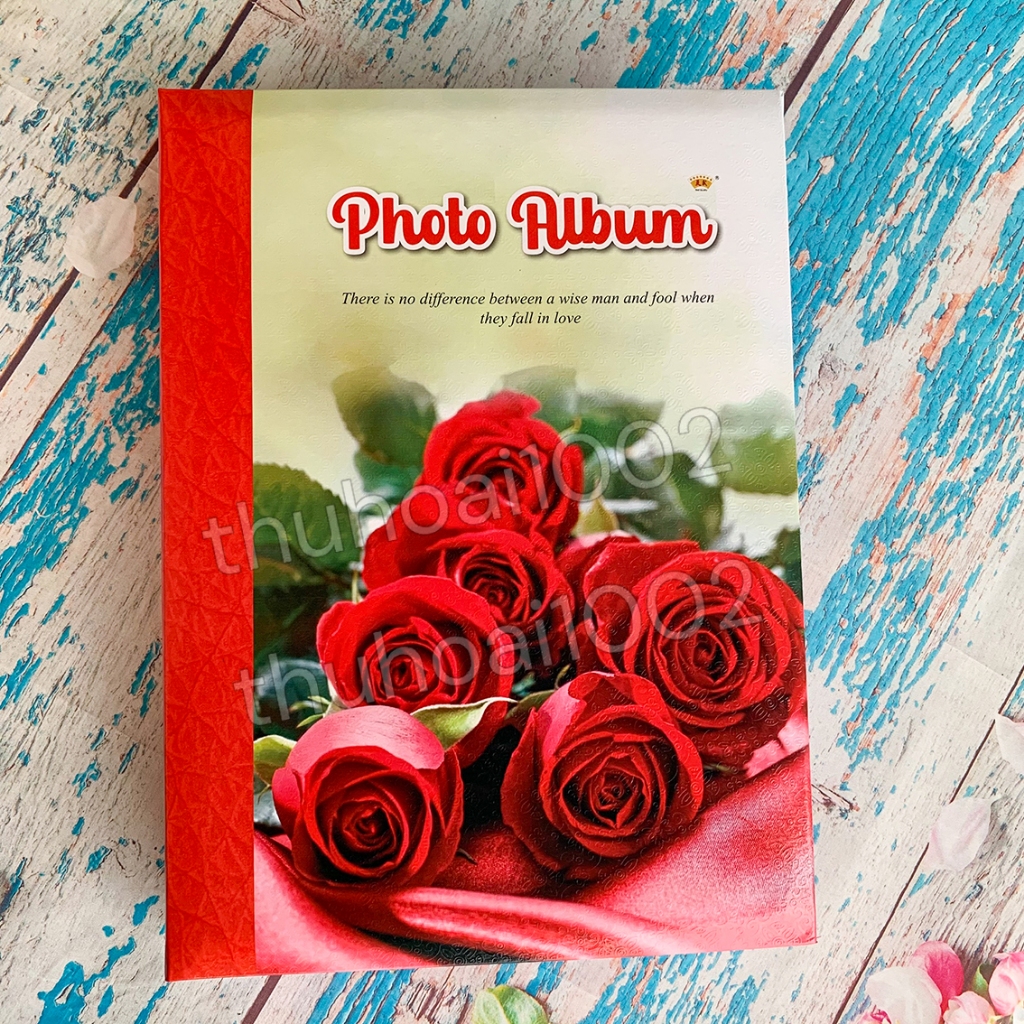 Album đựng 150 tấm ảnh 20x30 bìa giấy cứng ( đựng ảnh A4 )