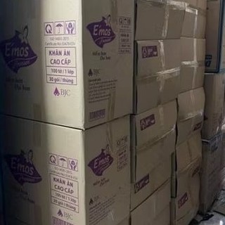 KHĂN GIẤY CAO CẤP E'MOS PREMIUM ( SALE 10K )