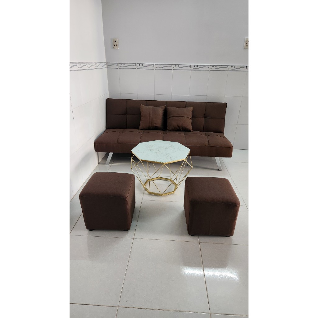 SOFA BED DÀI 1M7 CAO CẤP - SOFA BED PHÒNG KHÁCH HCM