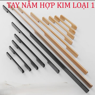 Tay nắm tủ áo, tủ bếp hợp kim nhôm 3 màu loại 1 cao cấp,hàng cực nét, nước sơn cực đẹp kèm vít theo tay