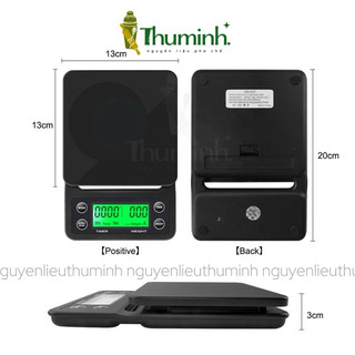Cân Tiểu Ly Điện Tử Cao Cấp TIMER SCALE 0.1-3Kg