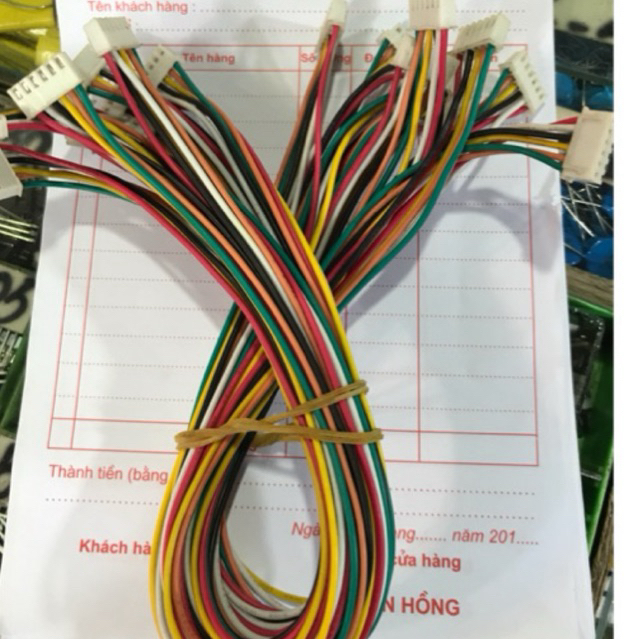 10 dây Jack cắm 6 mắt 6 đầu