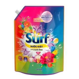 NƯỚC GIẶT SURF 3,1KG HƯƠNG NƯỚC HOA/ CỎ HOA DIỆU KỲ/ SƯƠNG MAI DỊU MÁT