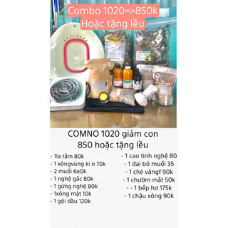 Combo ở cữ trọn bộ 14 sản phẩm( tặng lều xông)