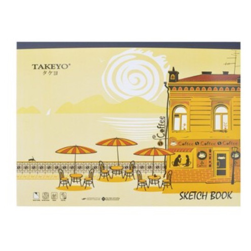 TẬP VẼ 20 TỜ A3 8530 TAKEYO ( 30x 41,5cm )