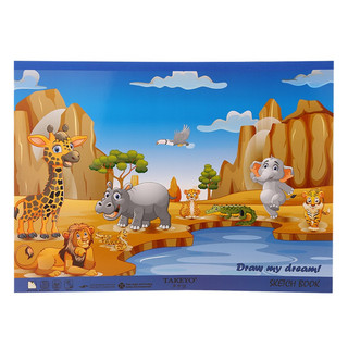 TẬP VẼ 20 TỜ A3 8530 TAKEYO ( 30x 41,5cm )