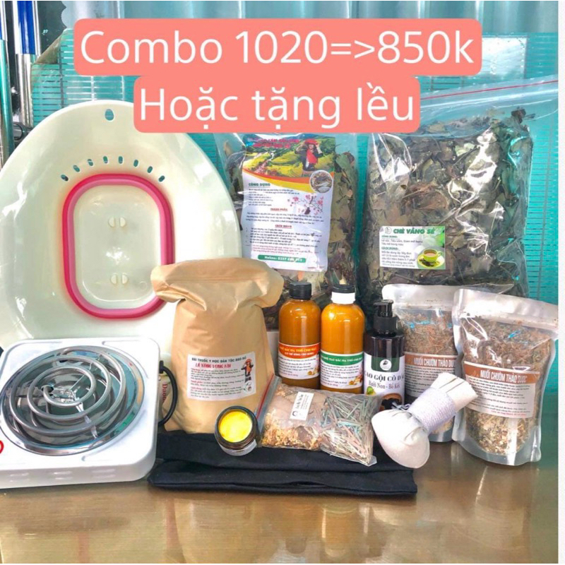 Combo ở cữ trọn bộ 14 sản phẩm( tặng lều xông)