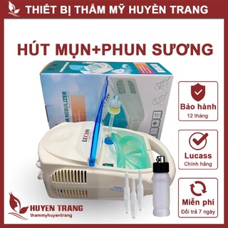 Máy Hút Mụn Và Phun Sương LUCASS Lực Hút Khỏe Công Suất Lớn - Bảo hành 2 năm