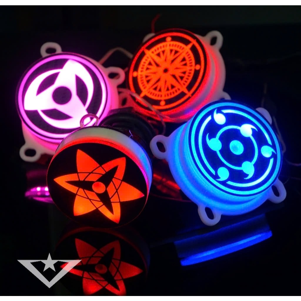  Đèn Led Hậu Xoay Sharingan Điều Chỉnh Nhanh Chậm Dành Cho Các Dòng Xe Wave Sirius Vision,, Và Các Dòng Xe Chân Tròn 