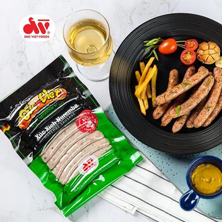 Xúc Xích Nurembe, Xúc Xích Đức Việt Cao Cấp, gói 300g (13 chiếc)