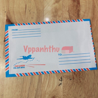 COMBO 2 XẤP BAO THƯ SỌC CÓ KEO - ko KEO (xấp 20c)