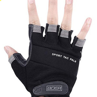 Găng Tay Tập GYM Cho Nam Boer Có Lớp Đệm Cực Êm (1 Đôi)