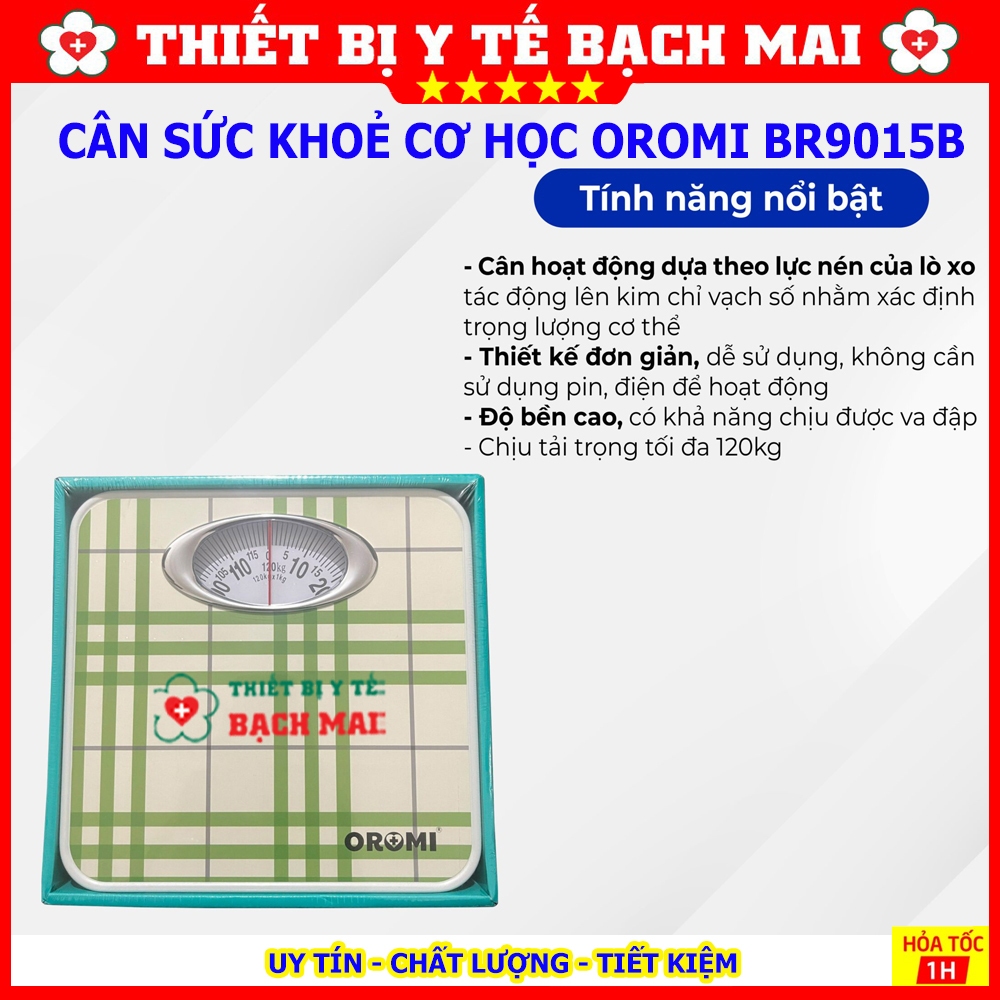 Cân Sức Khỏe Cơ Học OROMI BR9015B