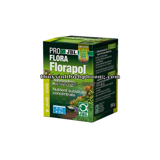 CỐT NỀN JBL FLORAPOL HỘP 350GR THẾ HỆ MỚI CÓ THÊM F+ -  GIÀU DINH DƯỠNG CHO CÂY THỦY SINH