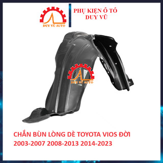 chắn bùn lòng dè toyota vios các đời